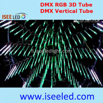 Musiikki 3D DMX Tube Light Madrix -yhteensopiva